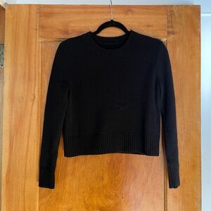 Black Cashmere Sweater